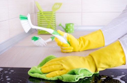 Commercial upholstery cleaning for office seating in SW1