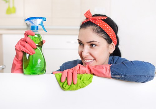 Local cleaning team providing a single deep clean for a SW1 flat